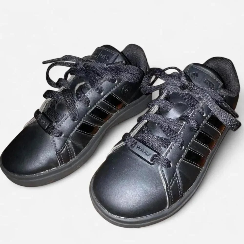 Adidas Men's Black First-shoes-baby-shoes